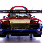 Arie Luyendyk, United Autosports, Audi R8 LMS.