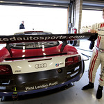 Arie Luyendyk, United Autosports, Audi R8 LMS.