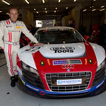 Arie Luyendyk, United Autosports, Audi R8 LMS.