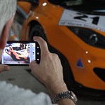 The McLaren's receiving lots of attention at Macau