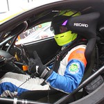 Danny Watts aboard the McLaren MP4-12C GT3 car